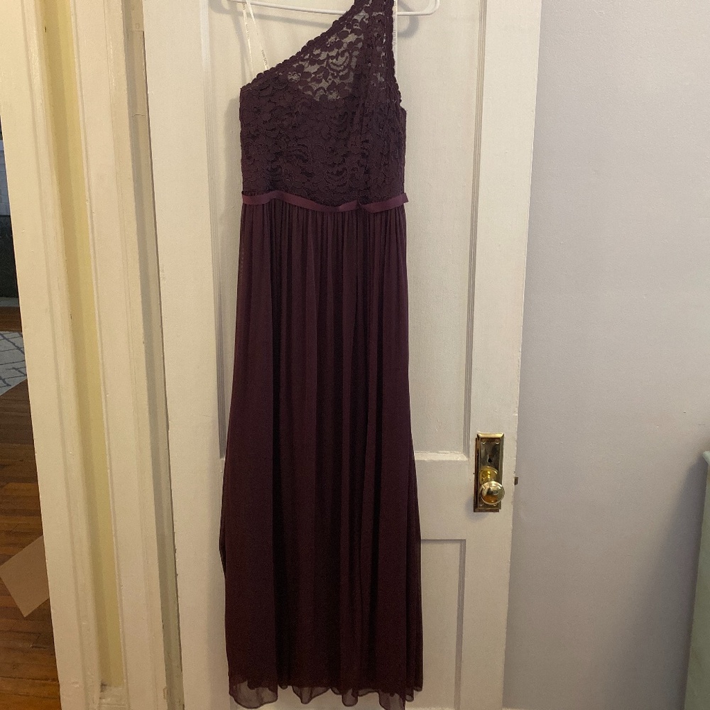 David’s bridal bridesmaid dress